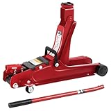 BAL(大橋産業) 車用 油圧 フロアージャッキ 2.5t 【最高値 410mm 最低値 125mm】スローダウン機構 乗用車 軽自動車 小型車 ミニバン No.2103