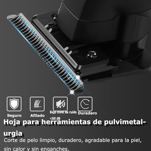 Miniatura 3 de Kemei Pg2299 Recortadora De Pelo Profesional Para Hombres,Recortadora Eléctrica De Pelo, Kit De Corte De Pelo De Barbero Inalámbrico,Geschenke Zum Vatertag