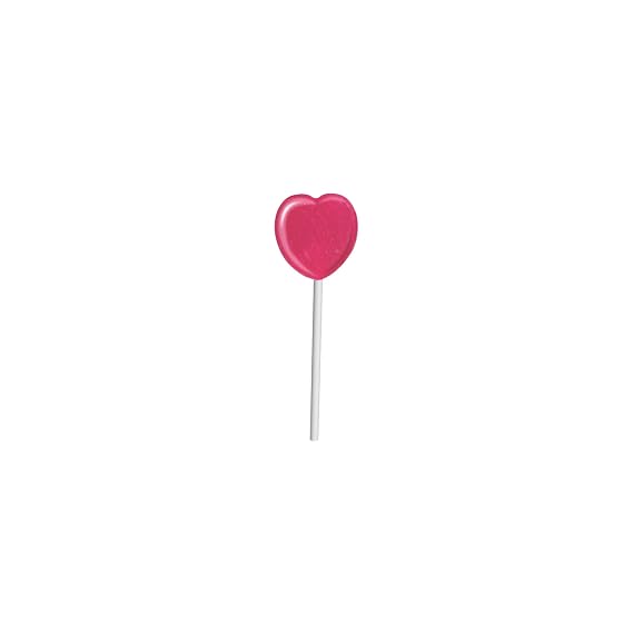 JOLLY RANCHER Assorted Fruit Flavored, Valentine's Lollipops Box, 9.2 oz (20 Pieces)