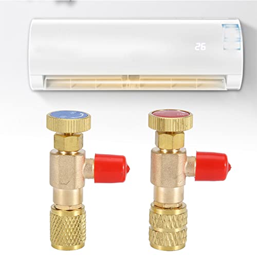 Válvula de seguridad líquida para aire acondicionado 2 pcs miniatura 2