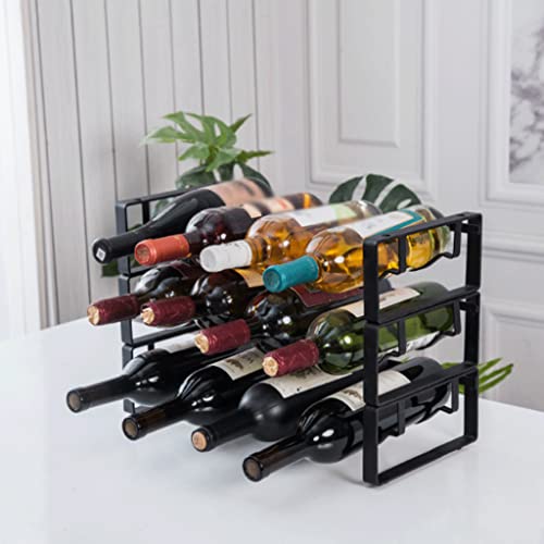 Soporte para botellas de vino de hierro forjado polished Habiba miniatura 7