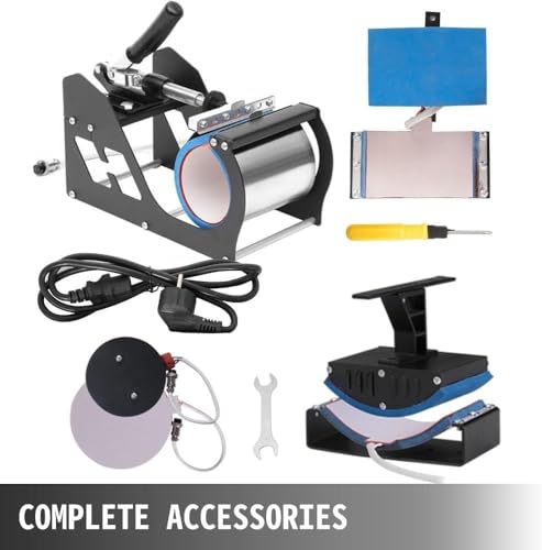 Máquina de prensado térmico multifuncional 5 en 1 digital miniatura 3