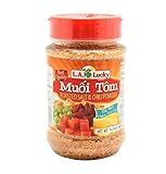 1 Pack - Roasted Shrimp Salt and Chili Powder - Muoi Tom - 6.3 Oz per Bottle