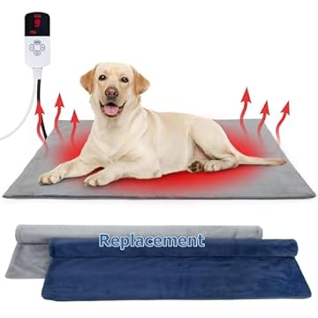 best temperature for dog heating pad