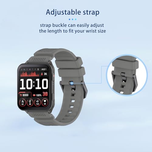 Correa de silicona para Garmin Venu X1 reloj miniatura 6