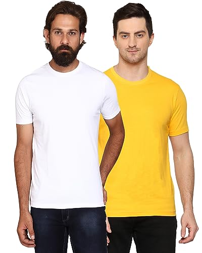 Image of Men's Regular Fit T-Shirt (Pack of 2)