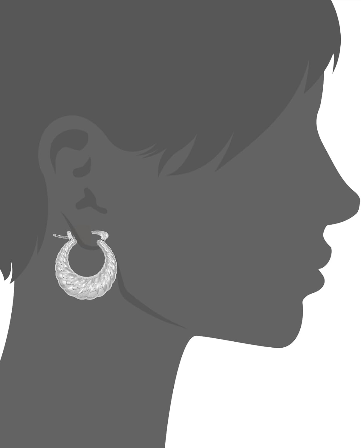 Lucky Brand Hypoallergenic Hoop Earrings - Image 2