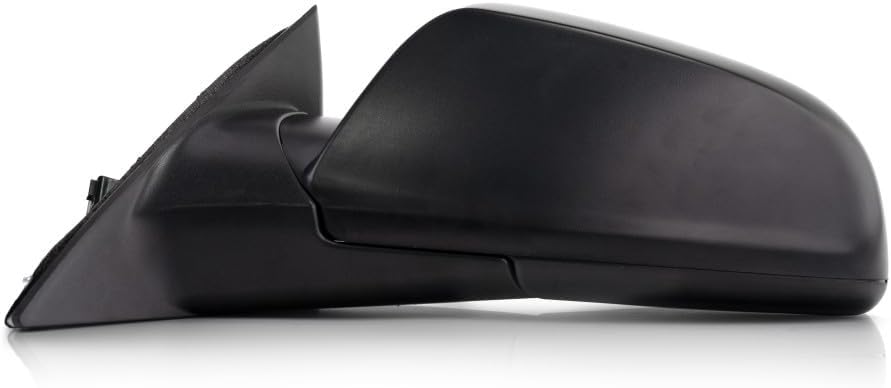 For Chevy Malibu 2008 2009 2010 2011 2012 Door Mirror Driver Side | Power | Non-Heated | Textured | LS Model | Replacement For 20893859 | GM1320343