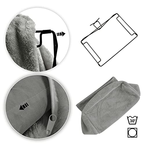 Miniatura 4 de Lionto Cama Gatos Radiador Cama Radiador Gatos Hamaca Radiador Gatos, Gris Oscuro