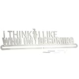 Juvale 1 Piece Sports Medal Display Hanger - Stainless Steel Marathon Medal and Bib Display Hanger for Runners, Gymnasts, Athletes - 11.93 x 3.03 x 0.1 inches