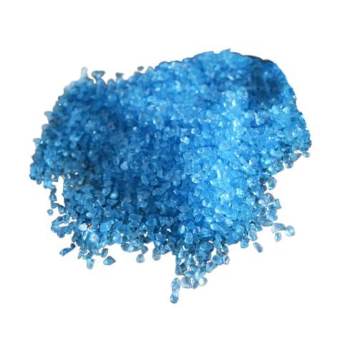 UTHCLO Sable DéCoratif Bleu pour Aquarium - Gravier Naturel SûR pour Poissons Sol De Bac Et Terrarium IdéAl pour DéCoration Et Entretien
