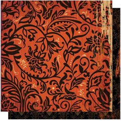 Cosmo Cricket - Haunted Halloween Collection - 12x12 Double Sided Paper - Gothic