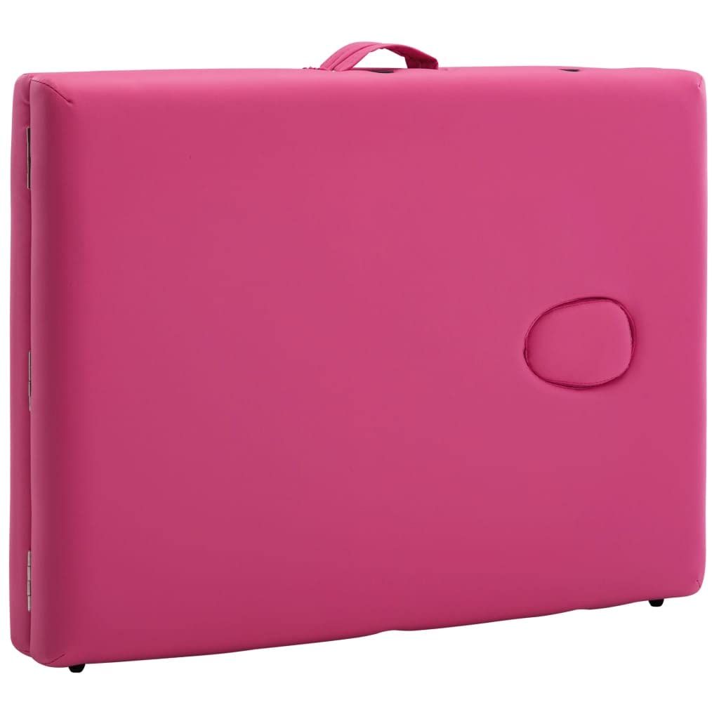 LAPOOH Camilla de Masaje Plegable 2 Zonas Madera Rosa, Apoyabrazos Tattoo, Camilla Tattoo, Camilla Estetica, Camilla De Espalda, Cama De Masaje, Mesa De Masaje - SPU:110185