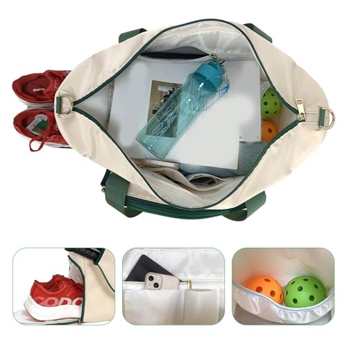 Aosekaa Saco de Pickleball Saco de Raquete de Pickleball Saco de Bandoleira de Pickleball de Grande