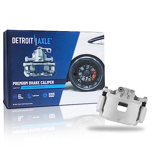 Image of Detroit Axle - Front Left Brake Caliper w /Bracket Replacement for Buick Lacrosse Envision Regal Sportback TourX Cadillac XT4 GMC Terrain