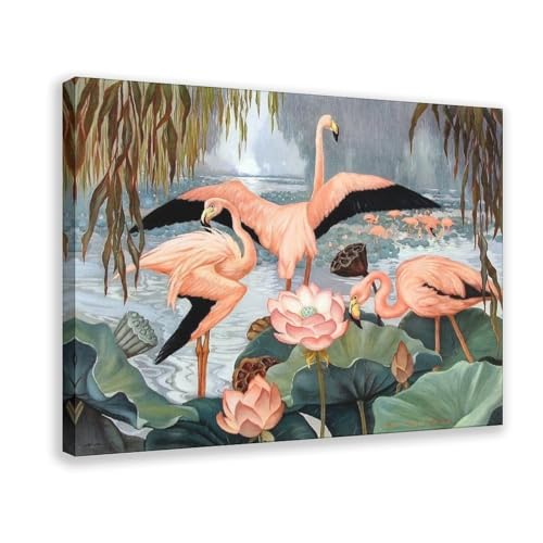 Cadre a suspendre pour decoration murale salon vintage Jessie Botke 30x45cm