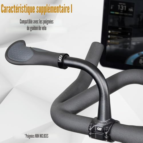 CyclingDeal Une Paire de rallonges de Guidon pour vélo d'appartement d'intérieur – Excellent Accessoire d'extension de Guidon pour Peloton – Compatible avec Les poignées de Guidon de vélo – vue 3