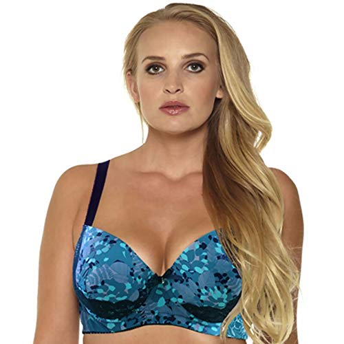 Buy MiaoErSiDai Floral Print Bralette Push Up Bra Lace Bralette Soutien