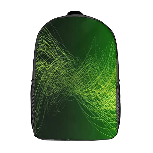 Cartable unisexe 17 pouces avec impression 3D sac à dos de mode artistique pour ados