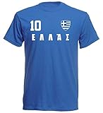 griechenland trikot mit beflockung Ob WM EM oder eine Fussball-Party mit diesem modischem T-Shirt sind sie garantiert ein echter 