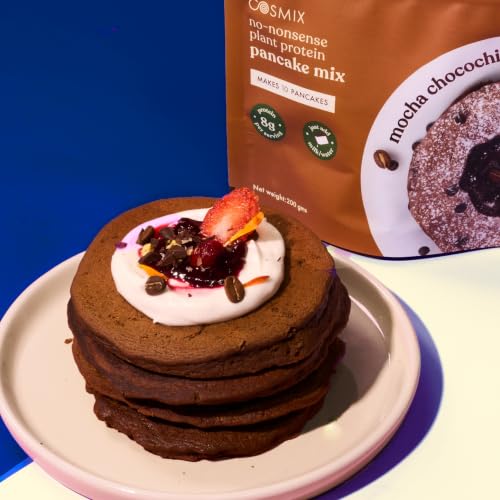 Image of Cosmix No-Nonsense Protein Pancake Sachet | Mocha Choco Chip 40g