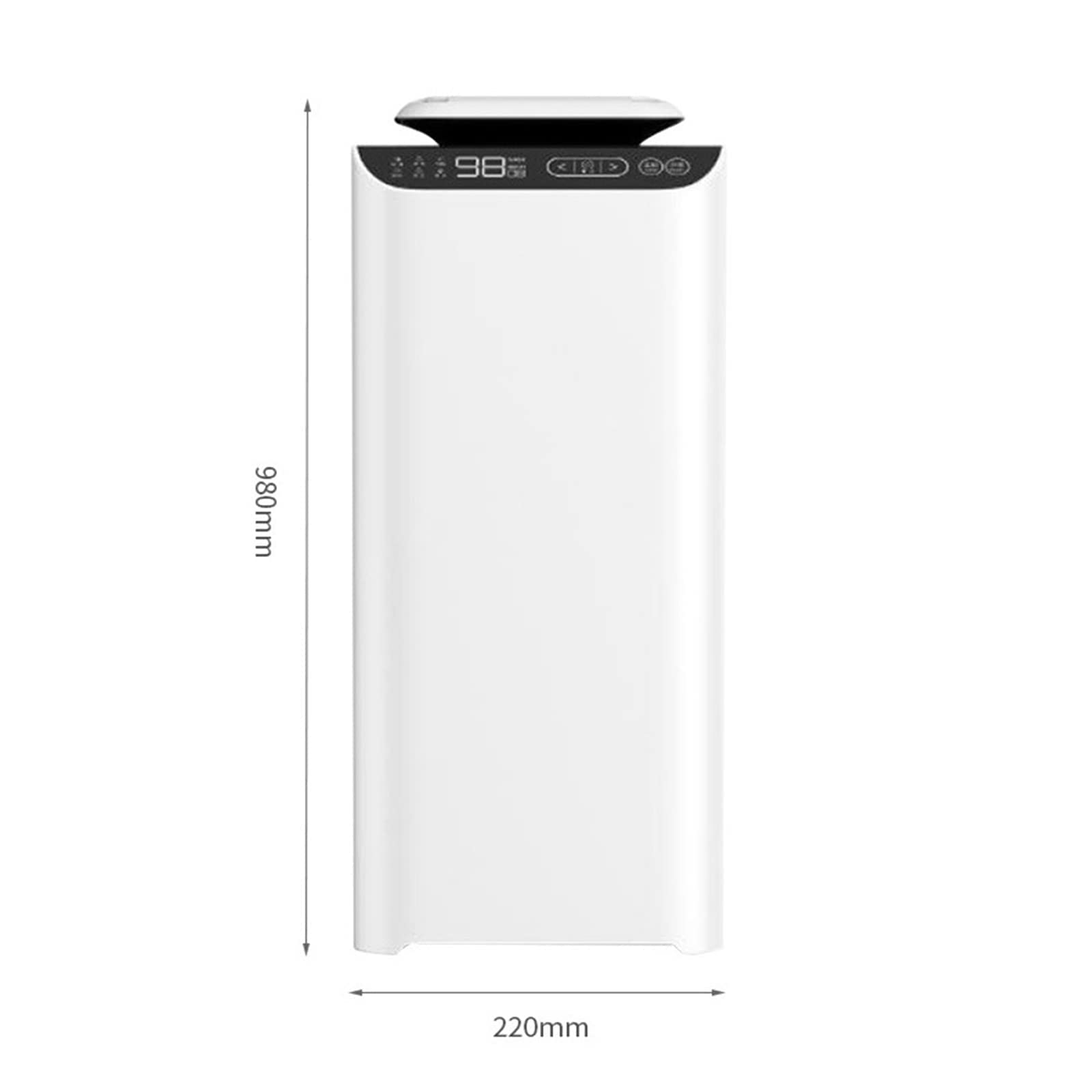 Humidificador, Humidificador de Vapor frío de 13 L, Humidificador de Escritorio, Modos de rociado, Apagado automático, Humidificador de Aire súper silencioso para Dormitorio, automóvil, O