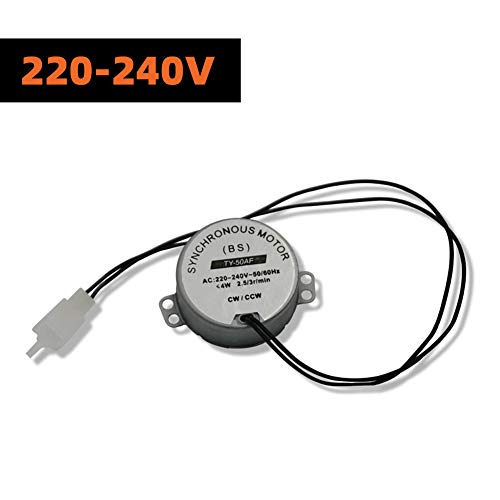 pnxq88 Incubator Motor Metal Turning Accessories Equipment Synchronous Device Hatcher Use Components Geared Automatic Intelligent Fitting Slow Farm Chicken(220V)