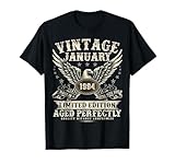 Legends January Retro Tee For Men Women Funny
