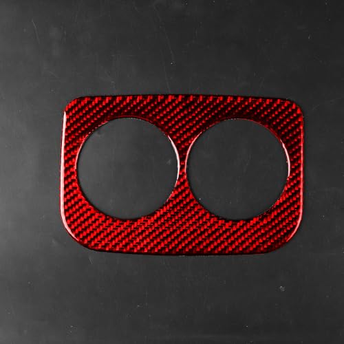 Panel Portavasos Trasero de Fibra de Carbono para Subaru Forester miniatura 5