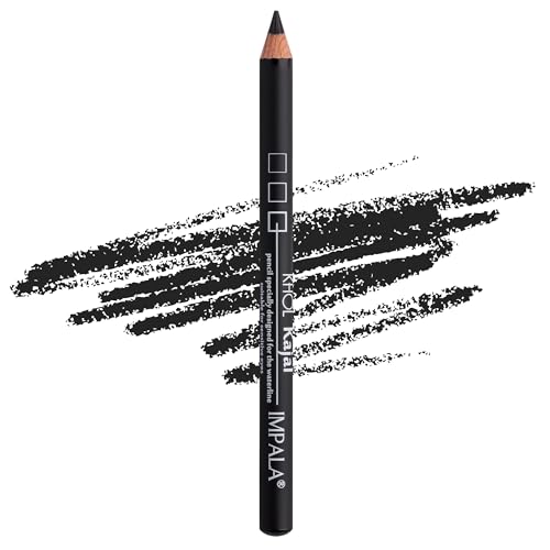 Impala Crayon yeux Khol | Couleur 81 Noir Intense | Eyeliner | Spécialement conçu pour l'intérieur de la paupière et Longue Durée | Formule Lisse et Crémeuse | Maquillage des Yeux