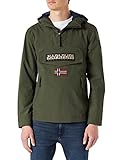 Zip a mezza lunghezza NAPAPIJRI Napapjiri Rainforest S Pkt 3 Giacca, Green Depths, S Unisex-Adulto