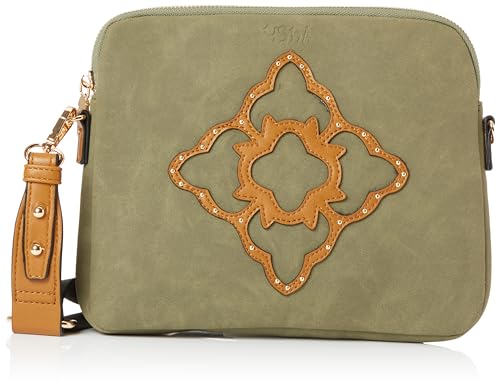 Sac croisé femmes ALARY olive compact pour éviter les sacs encombrants