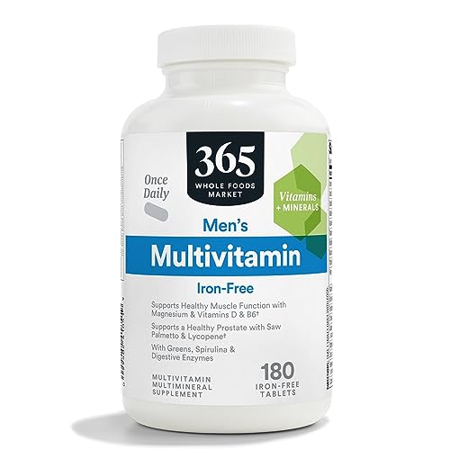 365 by Whole Foods Market, Men's One Daily Multivitamin Tablets, 180