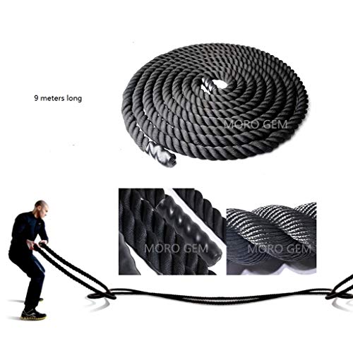 MORO Fune di Allenamento Diametro 38MM, Corda di