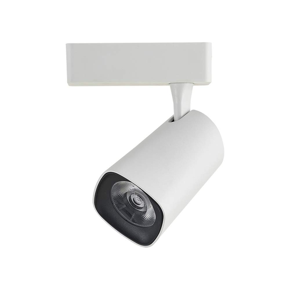 Lampe sur Rail Multi-Angles 20W Noire pour Plafonnier Encastré