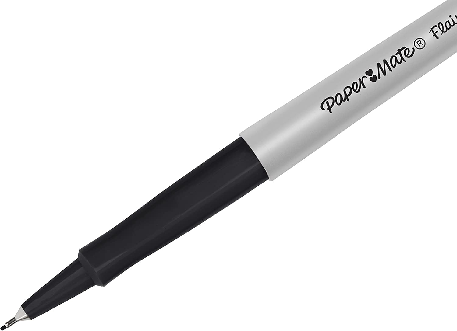 Paper Mate Flair Fineliner Pens - Ultra Fine Point 0.4mm - Black Ink - Pack of 12 - Image 4