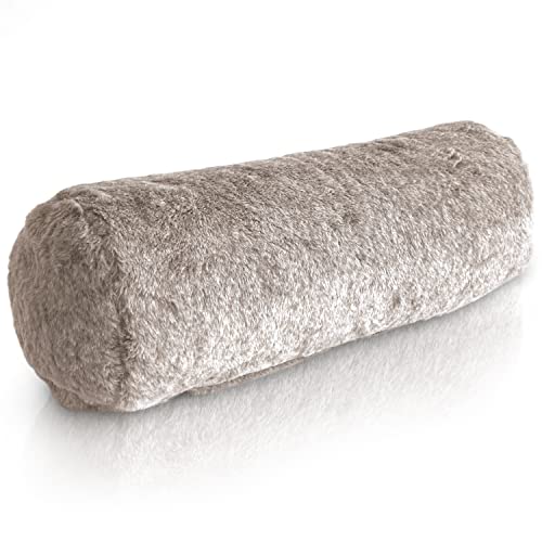 Aiire Coussin de pouf géant moderne - Repose-tête pouf salon ou canapé avec rembourrage inclus pour gamer ou décoration chambre adolescente - Bean Bag XXL ou grand coussin de sol Beige Cover