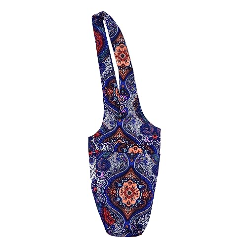 Toddmomy Bolsa De Yoga Gran Bolsa De Almacenamiento Bolsa De Lona Bolsa De Viaje Bolsa De Gimnasio Bolsos para Mujer Bolsa De Hombro Bolso De Lona Estampado Estera De Yoga y Bolsa Lienzo