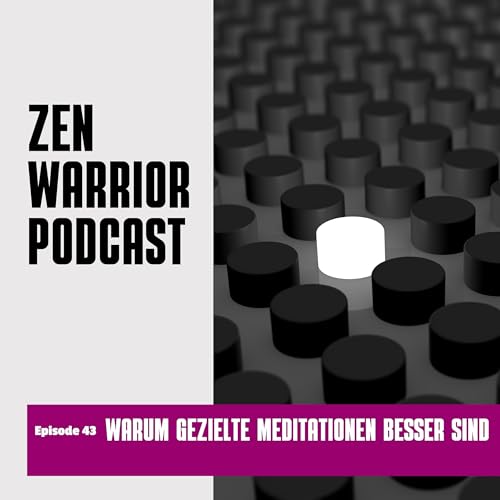 Warum gezielte Meditationen effizienter sind: Zen Warrior Podcast Episode #43