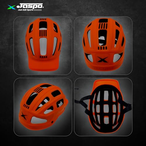 Image of jaspo SX Plastic 4 Protective Set Suitable for Age Group Upto 12 Years Old (Orange)