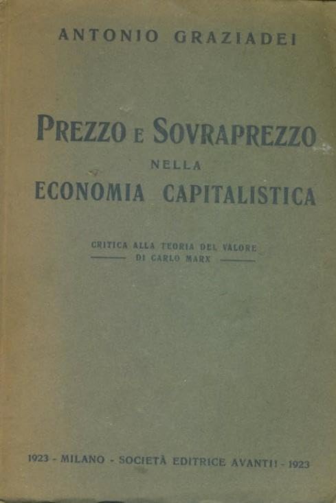 Prezzo e sovraprezzo nella economia capitalistica