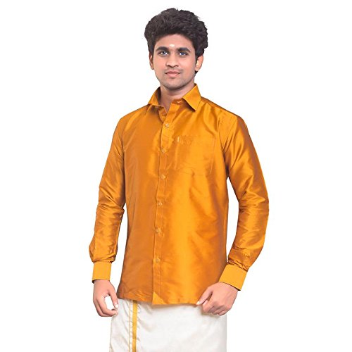 Image of THANGAMAGAN Men's Regular Fit Shirt