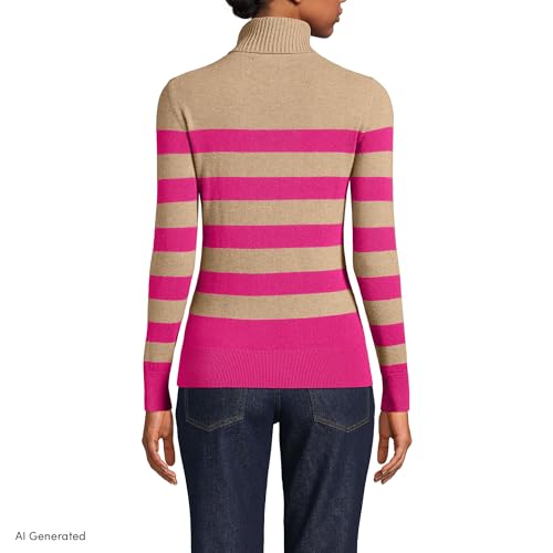 Image of Lands' End Women's Cashmere Turtleneck Sweater