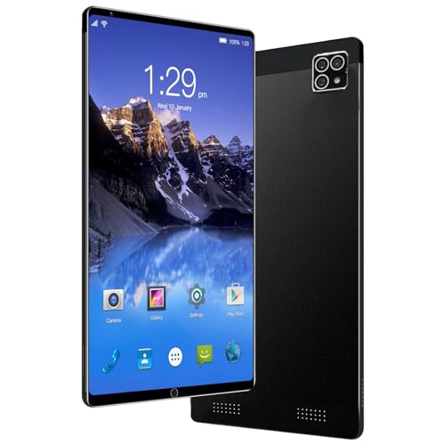 Cosas Gratis Moda Caliente 8 Pulgadas 1+16G Android 9.1 Sim Phone Pad Tablet PC Phablet Tab iPad Compatible with iPad Pro Reacondicionado (Black, One Size)