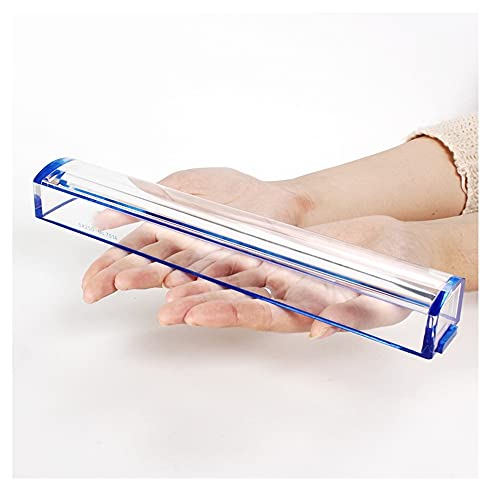 ラボ用顕微鏡アクセサリー ルーペ、5倍のアクリル高精細シリンダー虫眼鏡、老人のための拡大鏡