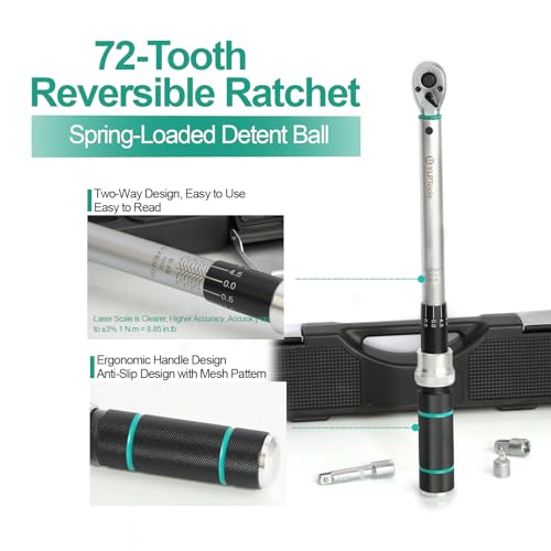 YLP 3-Piece Click Torque Wrench Set