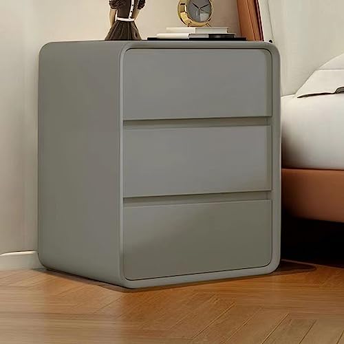 Table d'appoint de chambre à coucher gris clair pour créer un coin lecture chaleureux