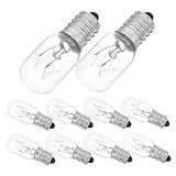 minkissy 10個 電子レンジ オーブン 冷蔵庫 電球 ナイト ライト 電球 レンジ