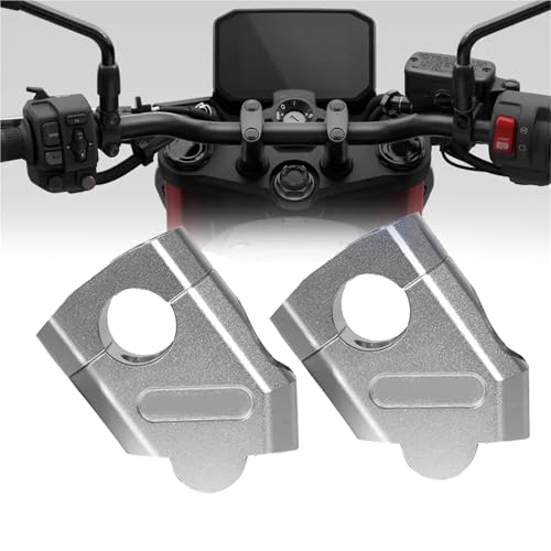 Poignée serrage CB750 Hornet support de guidon en alu anti-vibrations