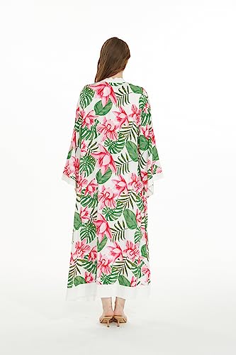 Image of Hawaii Hangover Family Matching Hawaiian Clothes, Lotus & Orchid | Family matching Hawaiian outfits, Lotus & Orchid, lightweight rayon, machine washable, tropical floral print, luaus, cruises